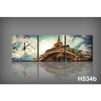 Vászonkép Faliórával h534