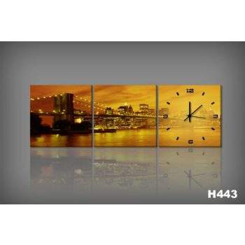 Vászonkép Faliórával H443