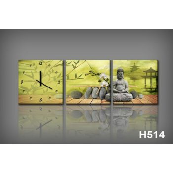 Vászonkép Faliórával H514