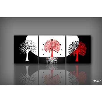 Vászonkép faliórával H549