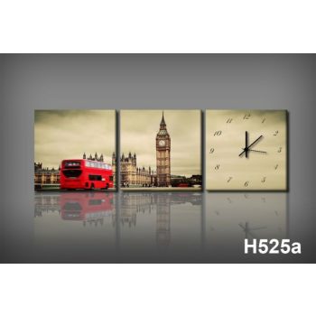 Vászonkép Faliórával h525