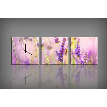 Vászonkép faliórával H553