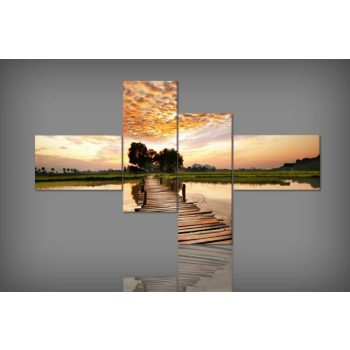 Digital Art vászonkép | 1256Q Luteo Lagoi S