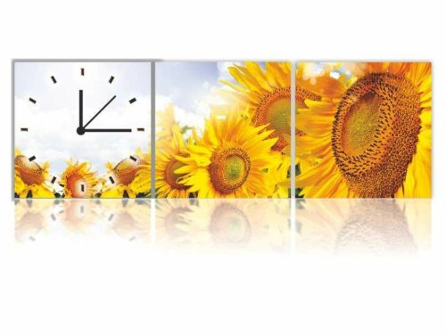 Vászonkép faliórával H601