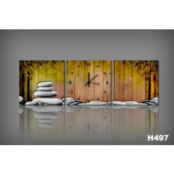 Vászonkép Faliórával H497