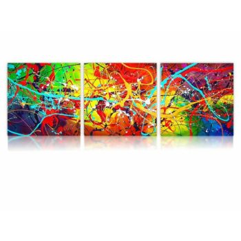 Digital Art Three vászonkép V668 Abstact