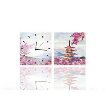 Vászonkép Faliórával H714