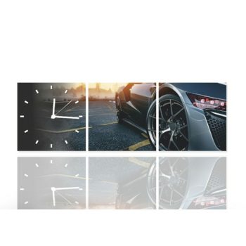 Vászonkép Faliórával H734