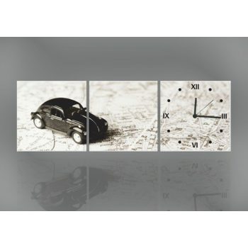 Vászonkép Faliórával H741