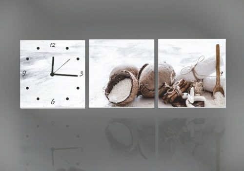 Vászonkép Faliórával H749