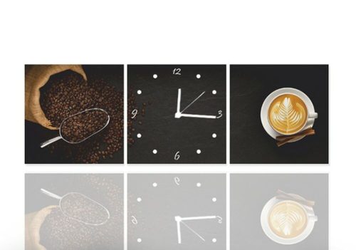 Vászonkép Faliórával H759