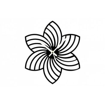 Akril - Mandala 4 - falióra