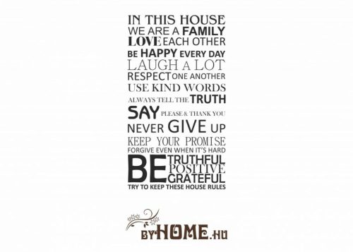 ByHome Felirat 04 faltetoválás