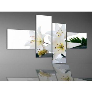 Digital Art Quatro vászonkép | 1980Q White flower