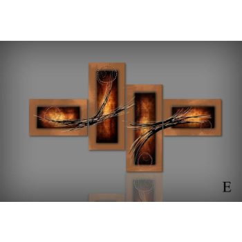 Digital Art vászonkép | 1800 Q Abstract Giallo S