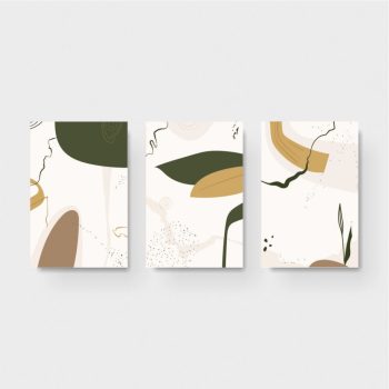 Vászonkép - Absztrakt formák - D_002