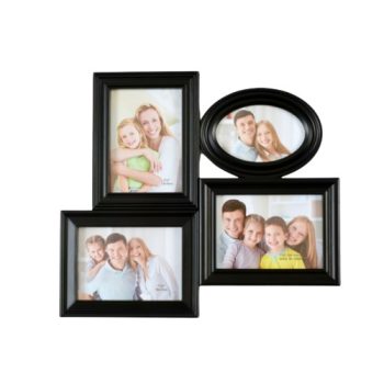 Mix fali 3D képkeret - fekete - Mix fali 3D képkeret - fekete -