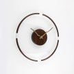 Prémium Modern falióra Plexi és fa kombinációja sötét 30 cm